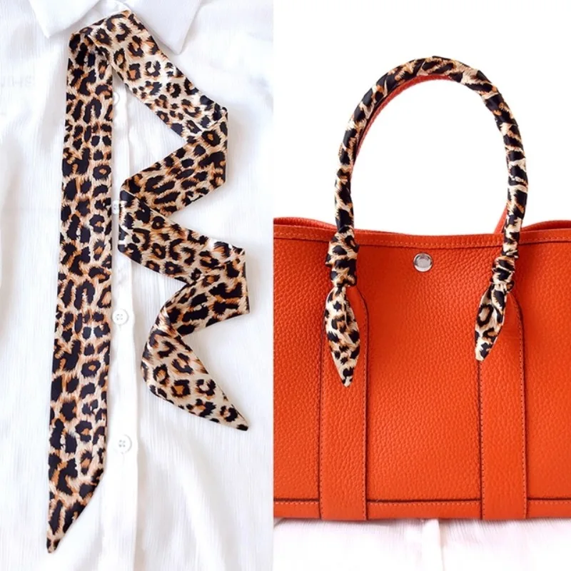 Women Bags Polene - 細いロングヘアストリップ女性用シルクバッグハンドルリボンスカーフネックスカーフハンドルリボンヘアバンドヘッドスカーフスカーフバッグ女性用