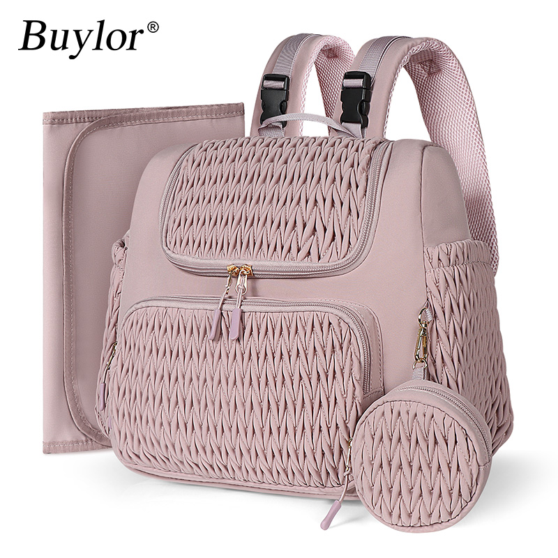 Women Bags Pk - Buylor 大容量ママバックパックファッションバックパック母親のためのベビーカーぶら下げバッグママトート屋外旅行バックパック