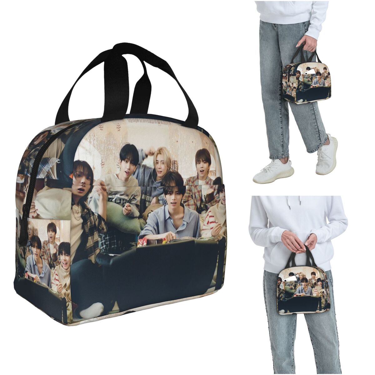 Women Bags Next - Boy Next Door KPOP 断熱ランチバッグ 女性