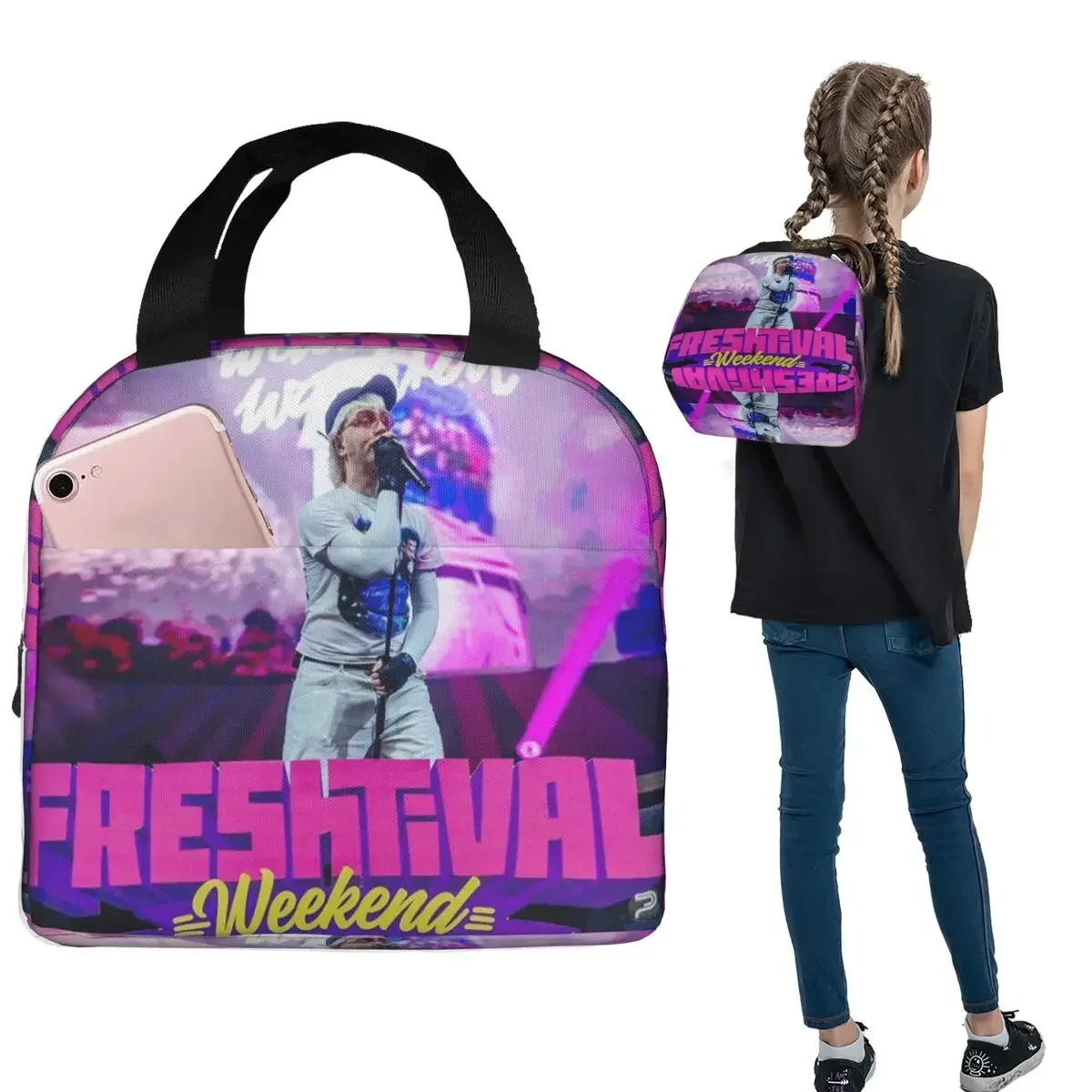Women Bags Netherlands - ユーロビジョンズ ソングコンテスト ジョースト・クライン オランダ 断熱ランチバッグ 女性用
