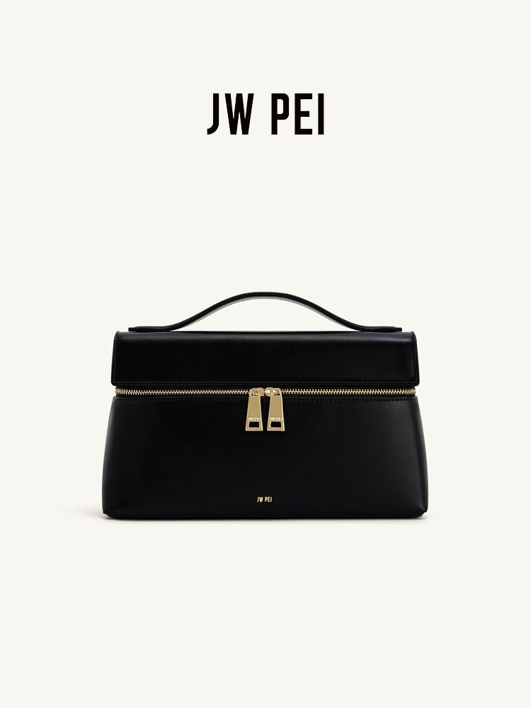 Women Bags Jw Pei - JW PEI ボックスバッグ、ショルダーメッセンジャーバッグ、女性用の新しい高級通勤用ポータブル小型バッグ