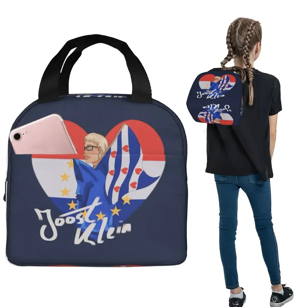 Women Bags Netherlands - ユーロビジョンズ ソングコンテスト ジョースト・クライン オランダ 断熱ランチバッグ 女性用