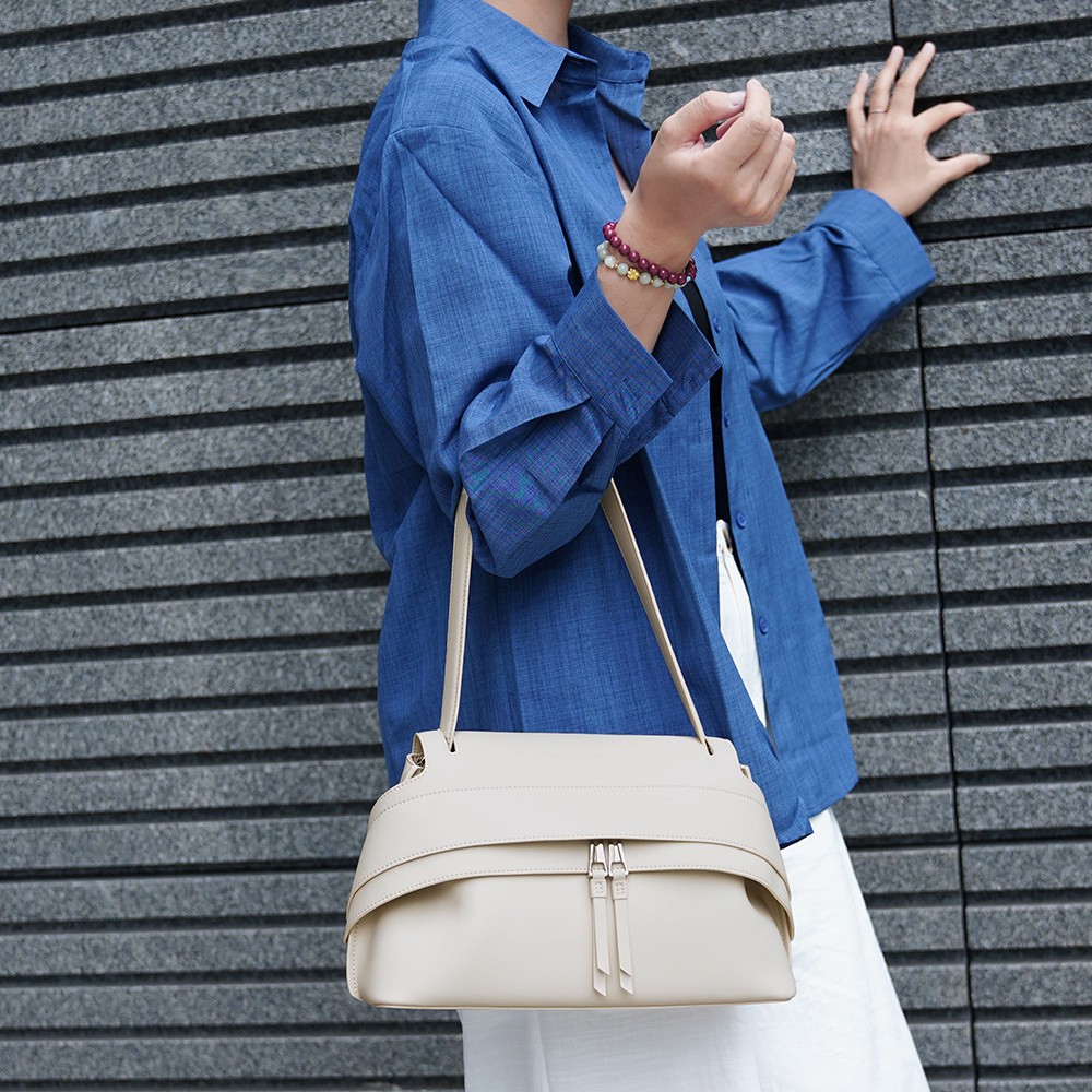Women Bags Jw Pei - JW 2026 新ファッション シンプルウィンドショルダーバッグ トレンドデザイン ハンドバッグ