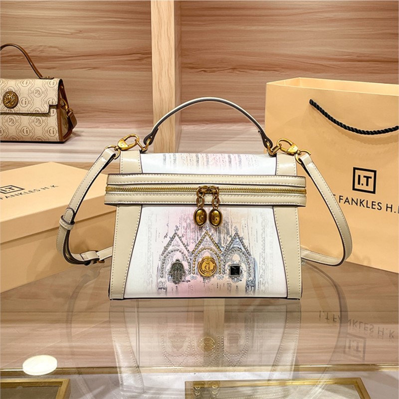 Women Bags High End Brands - ライト高級ブランドの女性のハンドバッグ 2025 新しいデザイン、ハイエンドの質感のレトロな春と夏のシングルショルダー クロスボディ バッグ