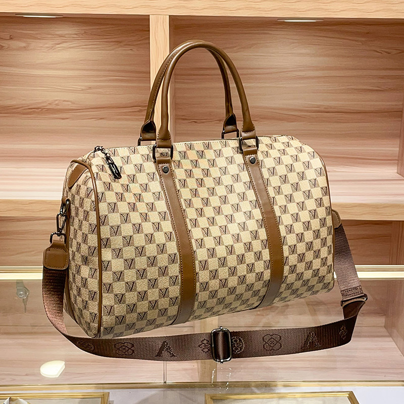 Women Bags Jw Pei - 2026年ニューホンコン本革トラベルトート、大容量ハンドヘルドダッフルバッグ、男女兼用多用途サマーラゲージバッグ