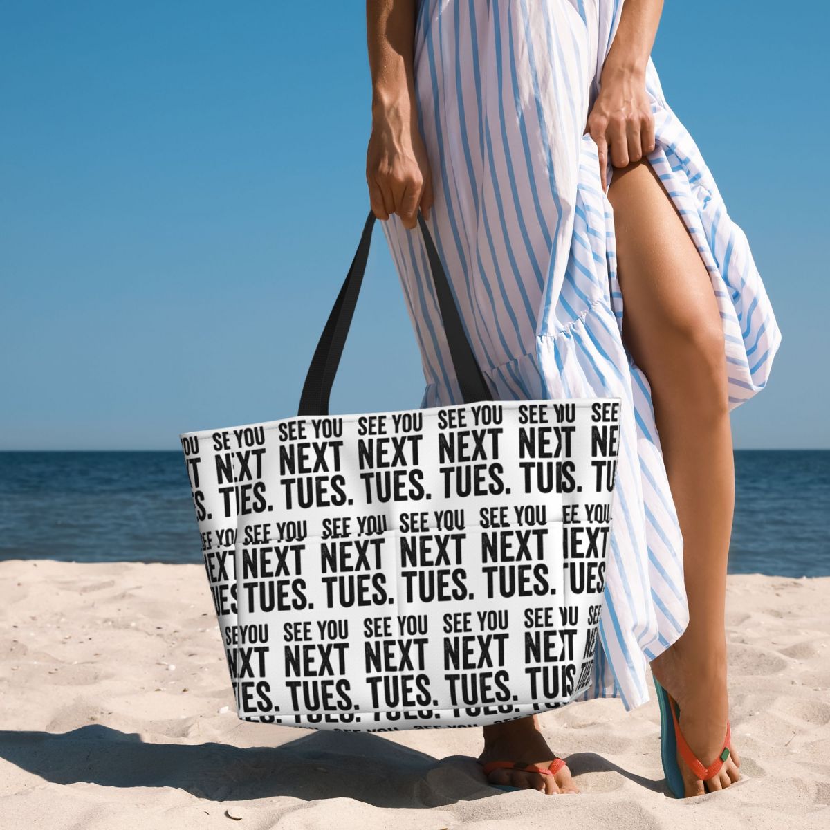 Women Bags Next - 来週の火曜日に会いましょう 誓う宣誓付きビーチトートバッグ スポーツジムヨガダッフルバッグ ラージトートバッグ 女性用トラベルバッグ フィットネスバッグ