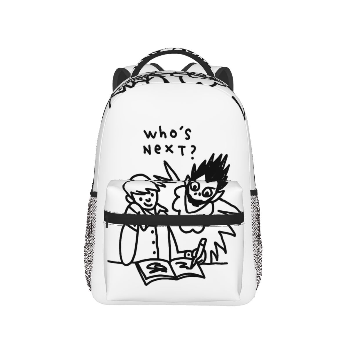 Women Bags Next - アニメデスノート誰が次になるのかバックパックホットセールデイパック大容量子供ブックバッグスクールバッグショルダーバッグ男性女性用