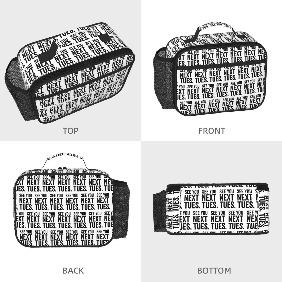 来週の火曜日に会いましょう。女性用断熱ランチバッグ、オフィス - Women Bags Next のレビューと価格