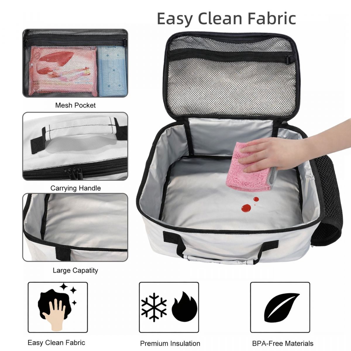 来週の火曜日に会いましょう。女性用断熱ランチバッグ、オフィス - Women Bags Next のレビューと価格