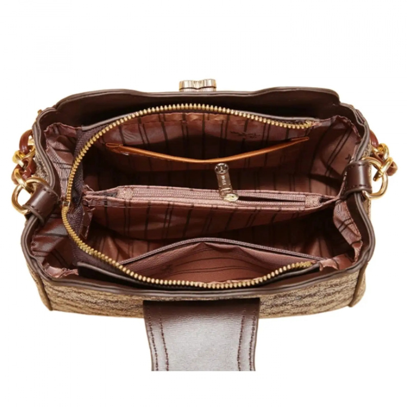 ヴィンテージ風レタープリントショルダーバッグ、ファッショナブ - Women'S Crossbody Bags のレビューと価格