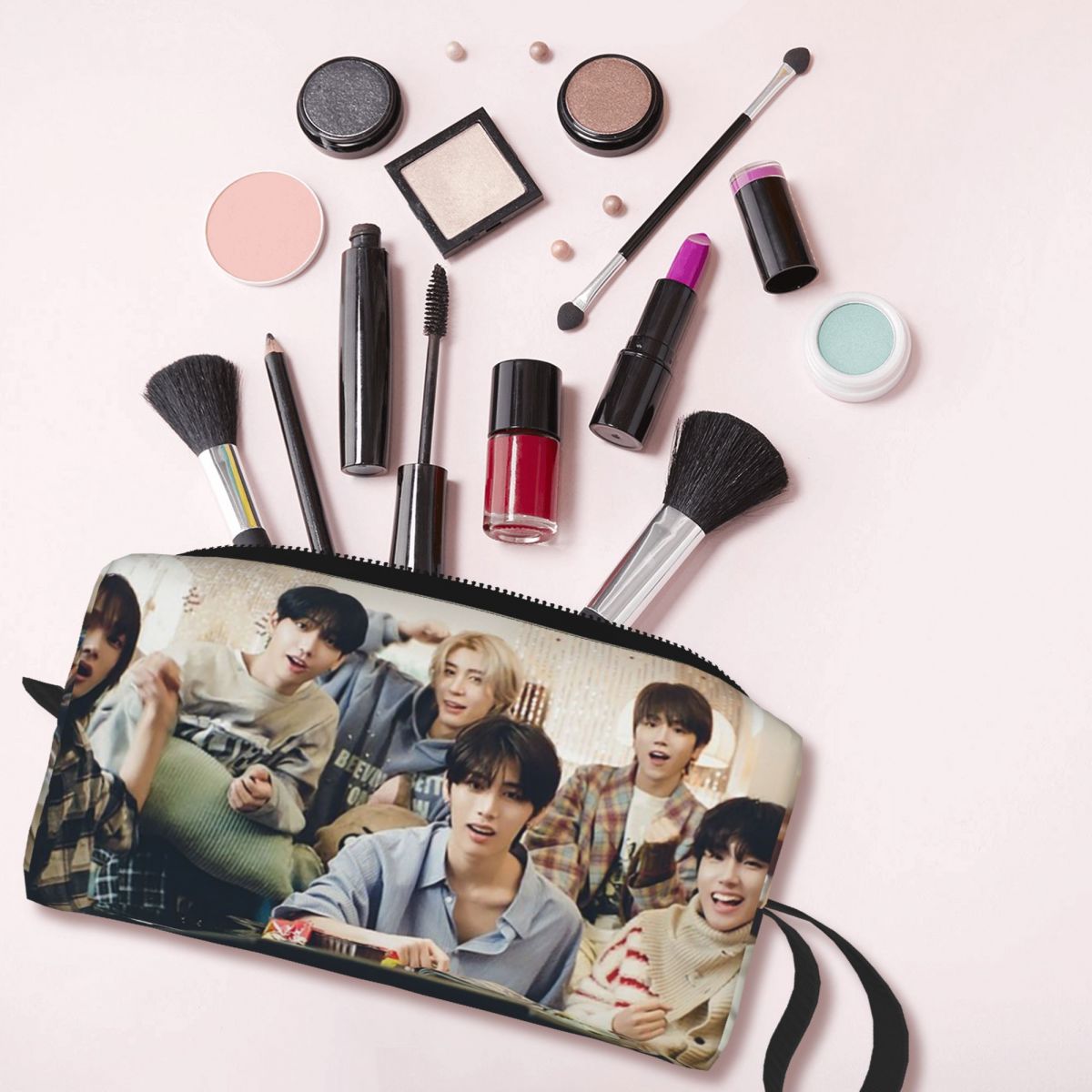 隣の男の子 KPOP メイクアップバッグ 化粧品オーガナイザ - Women Bags Next のレビューと価格