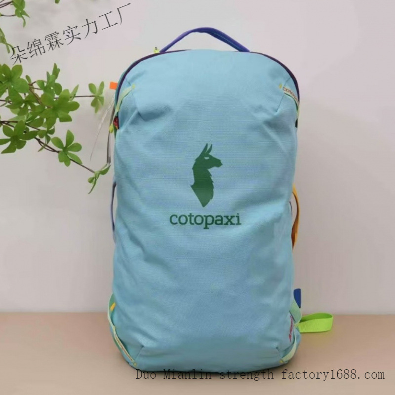防水カラーブロックバックパック男性女性大容量旅行バッグアウト - Women'S Bags Going Out のレビューと価格