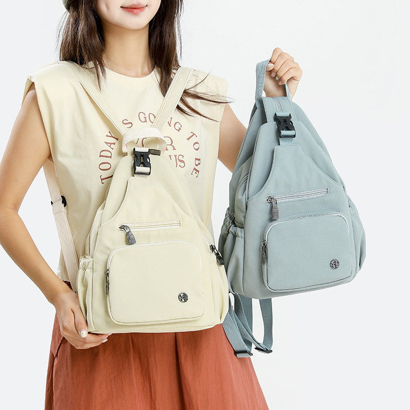 多機能バックパック女性の新しいチェストバッグ軽量クロスボディ - Women'S Crossbody Bags のレビューと価格