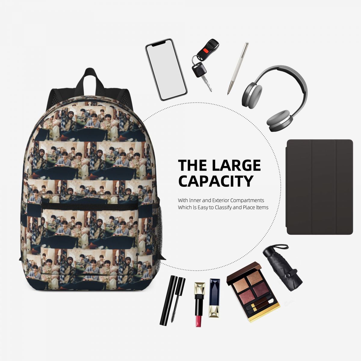 隣の少年 KPOP バックパック デイパック 大容量 男の子 - Women Bags Next のレビューと価格