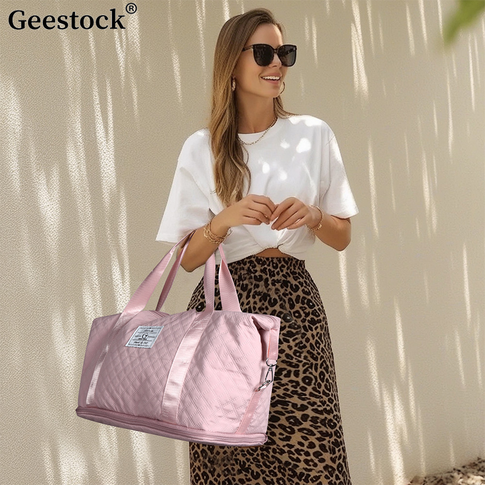 Geestock トラベル ダッフルバッグ レディース メン - Women Bags Pk のレビューと価格