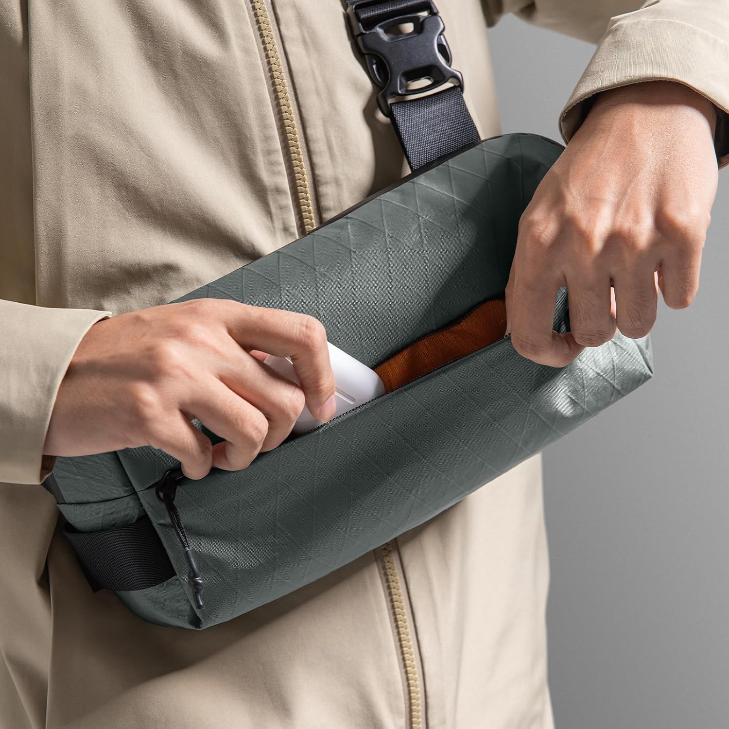 コンパクトEDCスリングバッグ3L-10L、ミニマリストクロ - Women Bags Pack のレビューと価格