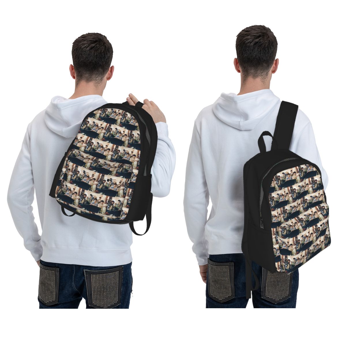 隣の少年 KPOP バックパック学生ブックバッグ子供スクール - Women Bags Next のレビューと価格