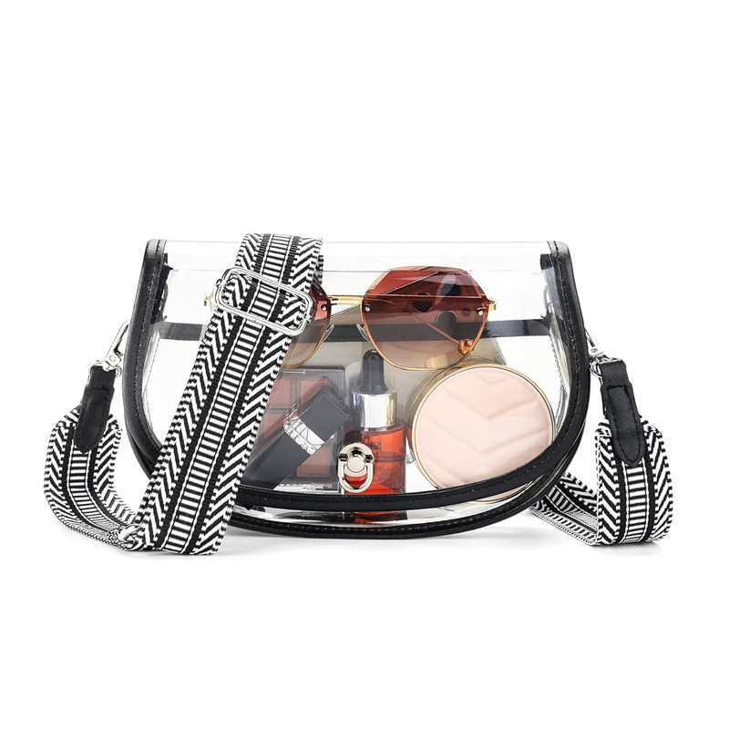 OUIO 電話ポーチ ファッション クリア PVC サドルバ - Women Bags Purses のレビューと価格