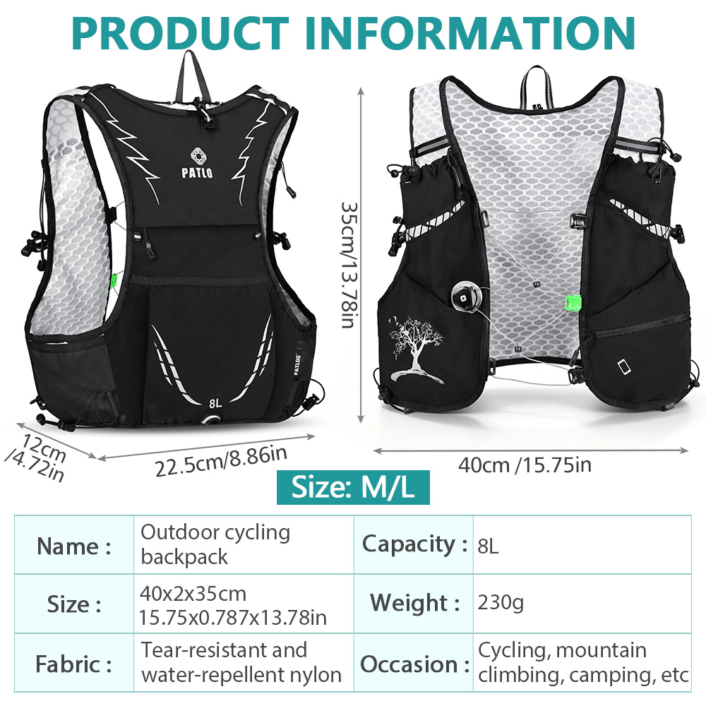 2026年新型8Lアウトドアトレイルランニングバックパック超 - Women Bags Polene のレビューと価格