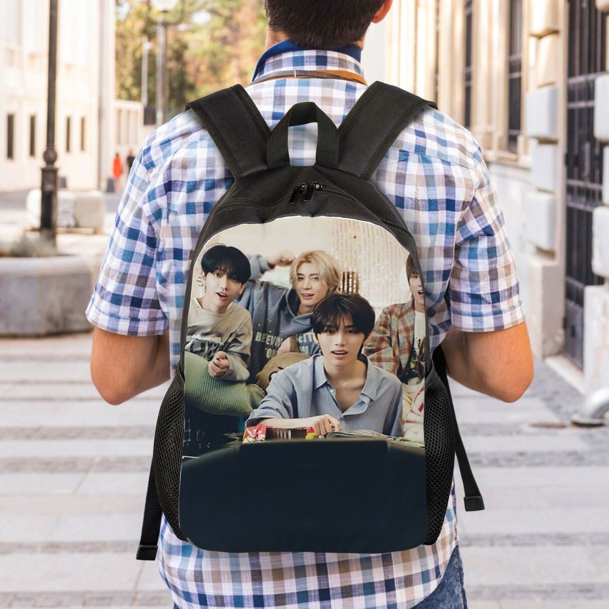 隣の少年 KPOP 学生バックパックスクールバッグハイキング - Women Bags Next のレビューと価格