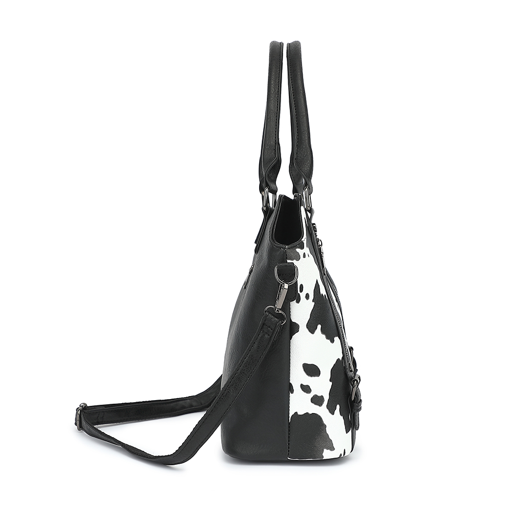 女性用PUレザートートバッグ,クラシックな牛柄のバッグ,大容 - Women Bags Polene のレビューと価格