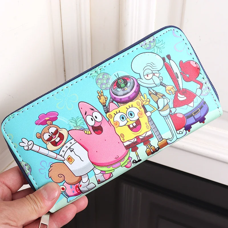 新しいスポンジボブスクエアパンツの女性用長財布、パトリック・ - Women Bags Purses のレビューと価格