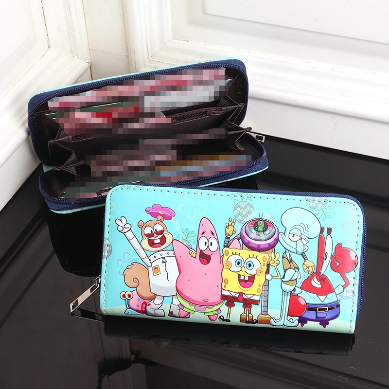 新しいスポンジボブスクエアパンツの女性用長財布、パトリック・ - Women Bags Purses のレビューと価格