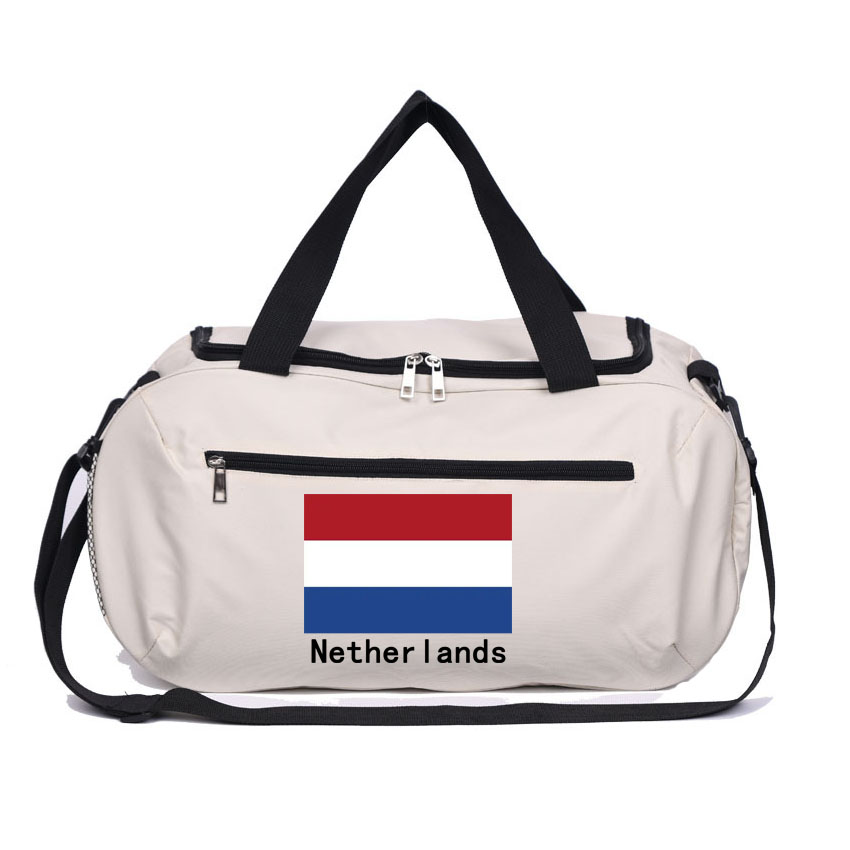 女性ジムバッグ防水フィットネストレーニングバッグオランダ国旗 - Women Bags Netherlands のレビューと価格