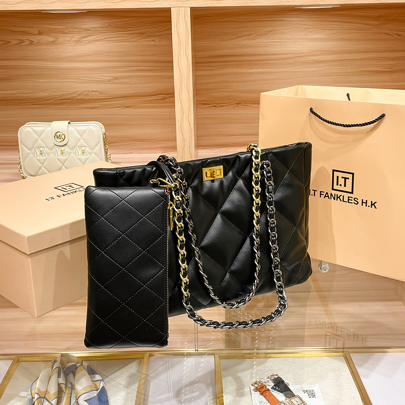 2026年ニューホンコンキルティングトートバッグ、本革チェー - Women Bags Jw Pei のレビューと価格