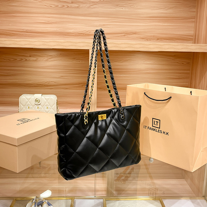 2026年ニューホンコンキルティングトートバッグ、本革チェー - Women Bags Jw Pei のレビューと価格