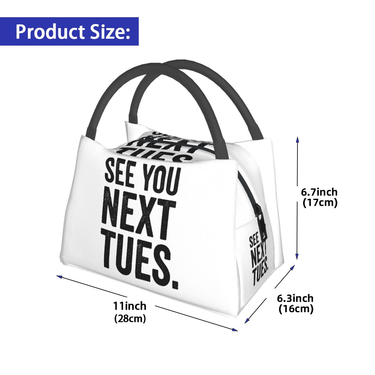 来週の火曜日に会いましょう。女性と子供向けの断熱ランチバッグ - Women Bags Next のレビューと価格