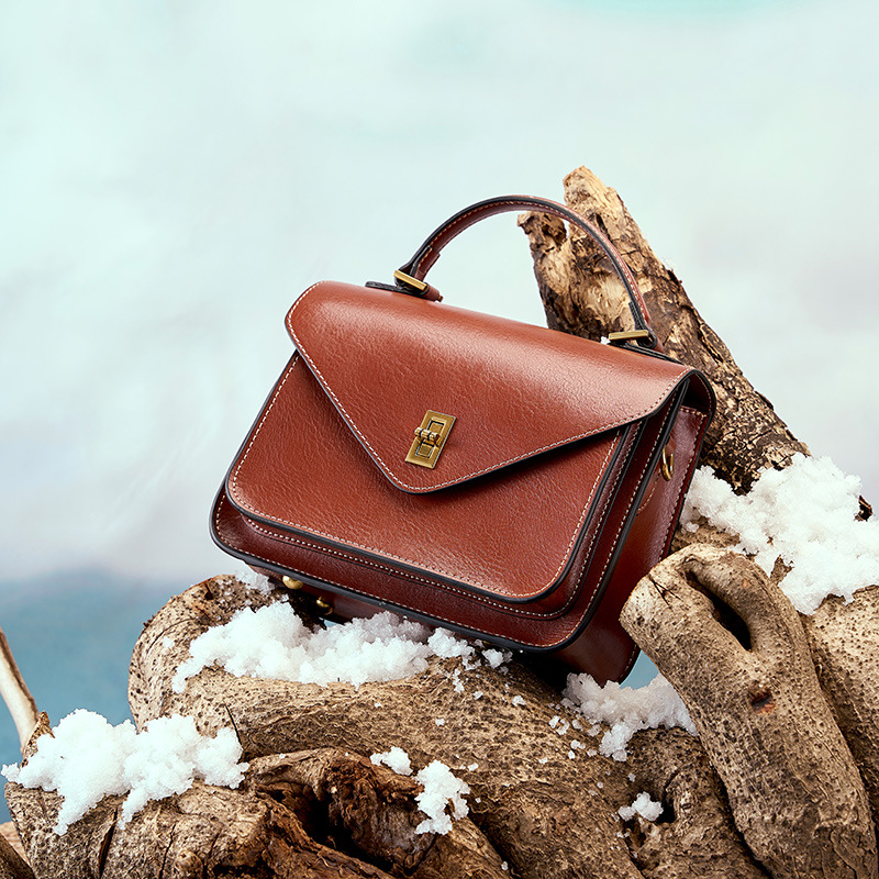 100% 本革ヴィンテージ女性用ショルダークロスボディバッグ - Women Bags Jw Pei のレビューと価格