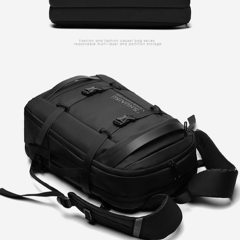 ブランドナイロンメンズバックパック防水大容量旅行ショルダーバ - Women Bags Branded のレビューと価格