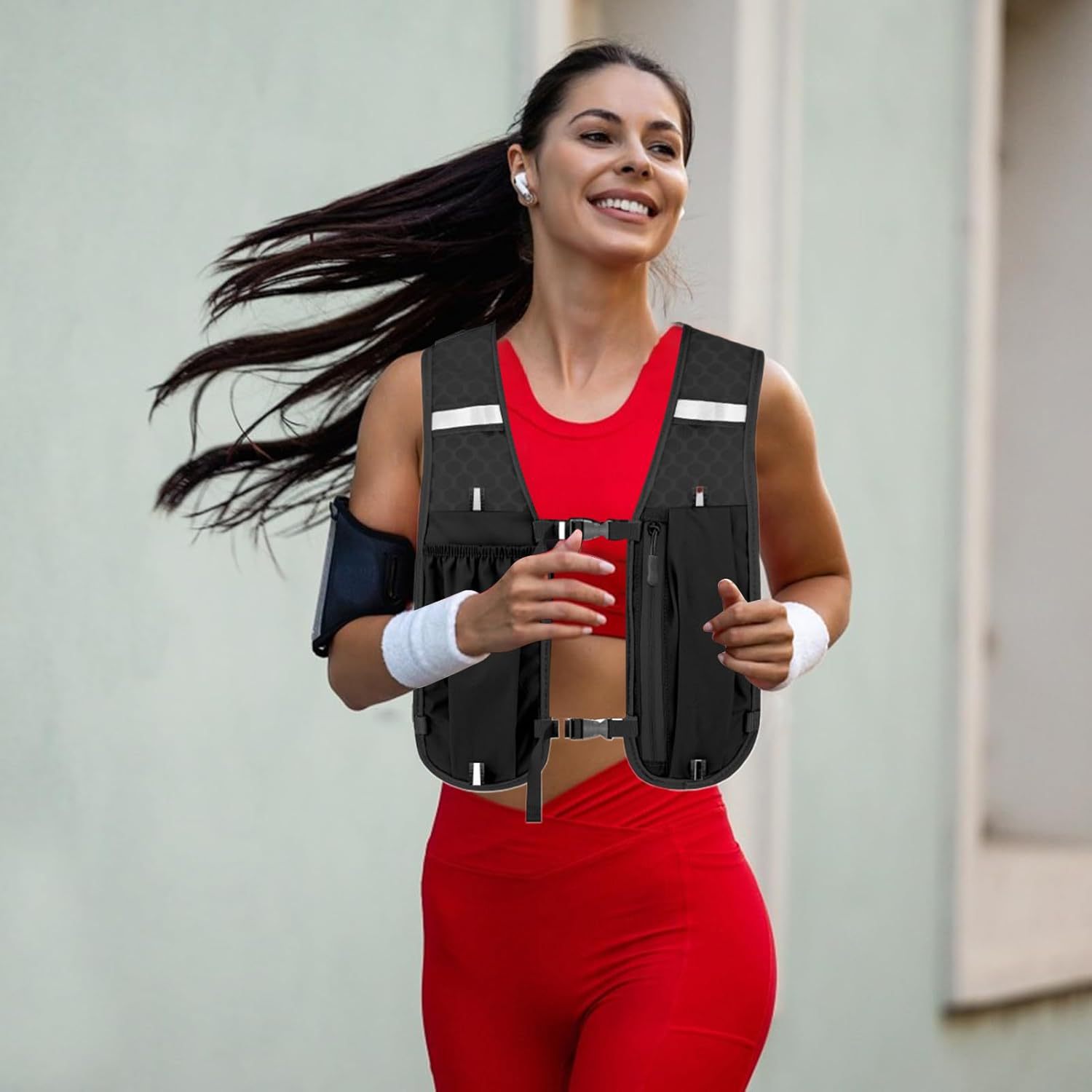 女性と男性向けのランニングハイドレーションベスト、防水性、通 - Women Bags Polene のレビューと価格