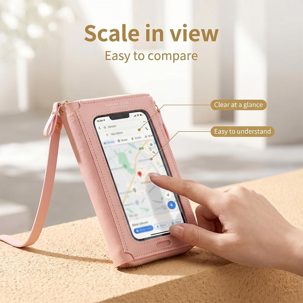 女性用バッグ ソフトレザー財布 タッチスクリーン携帯電話用財 - Women Bags Purses のレビューと価格
