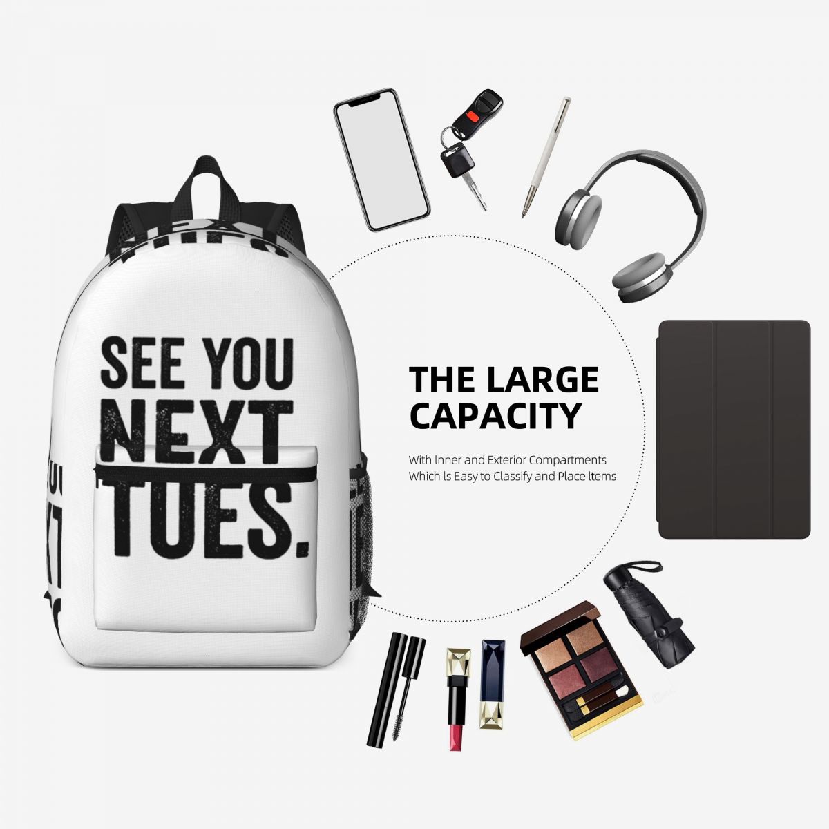 来週の火曜日に会いましょう 誓いを誓うバックパック デイパッ - Women Bags Next のレビューと価格