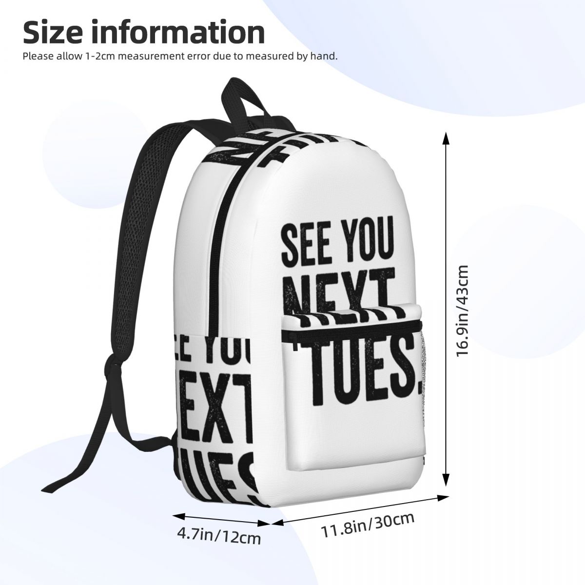 来週の火曜日に会いましょう 誓いを誓うバックパック デイパッ - Women Bags Next のレビューと価格