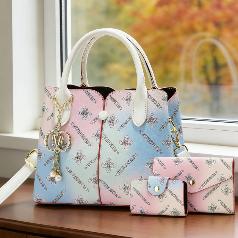 グラデーションカラー レディース3点セットバッグ、女性用ショ - Women'S Crossbody Bags のレビューと価格